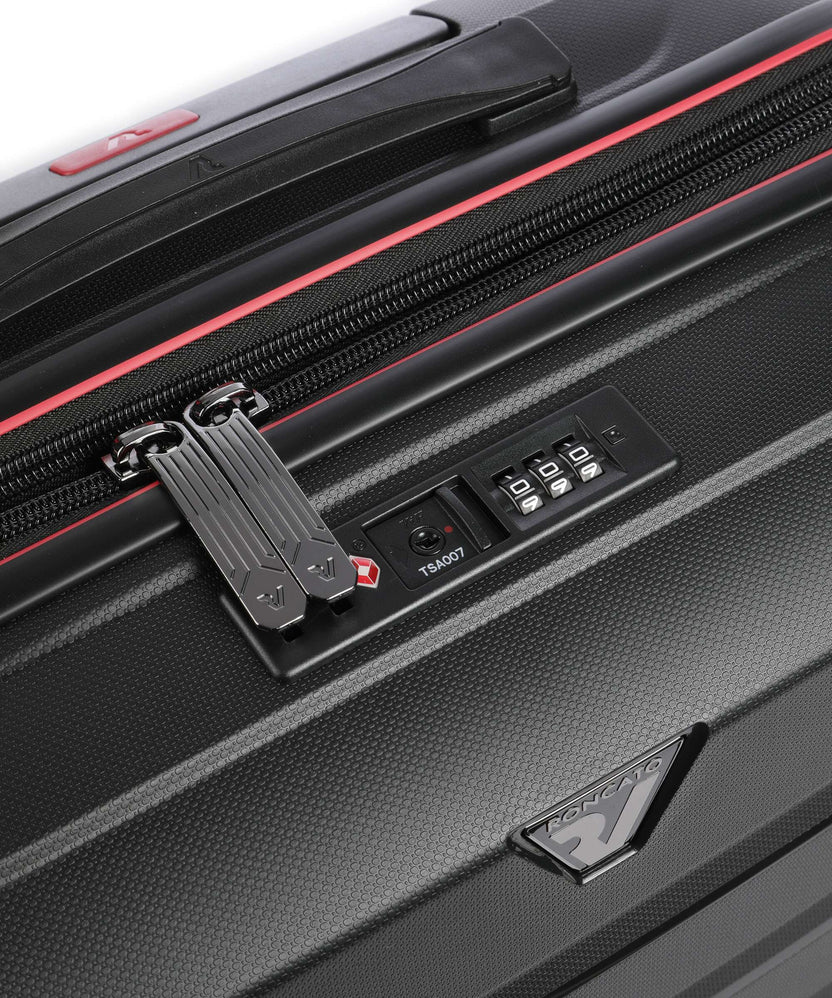 Roncato B-Flying Move Spinner (4 wheels) nero fumo