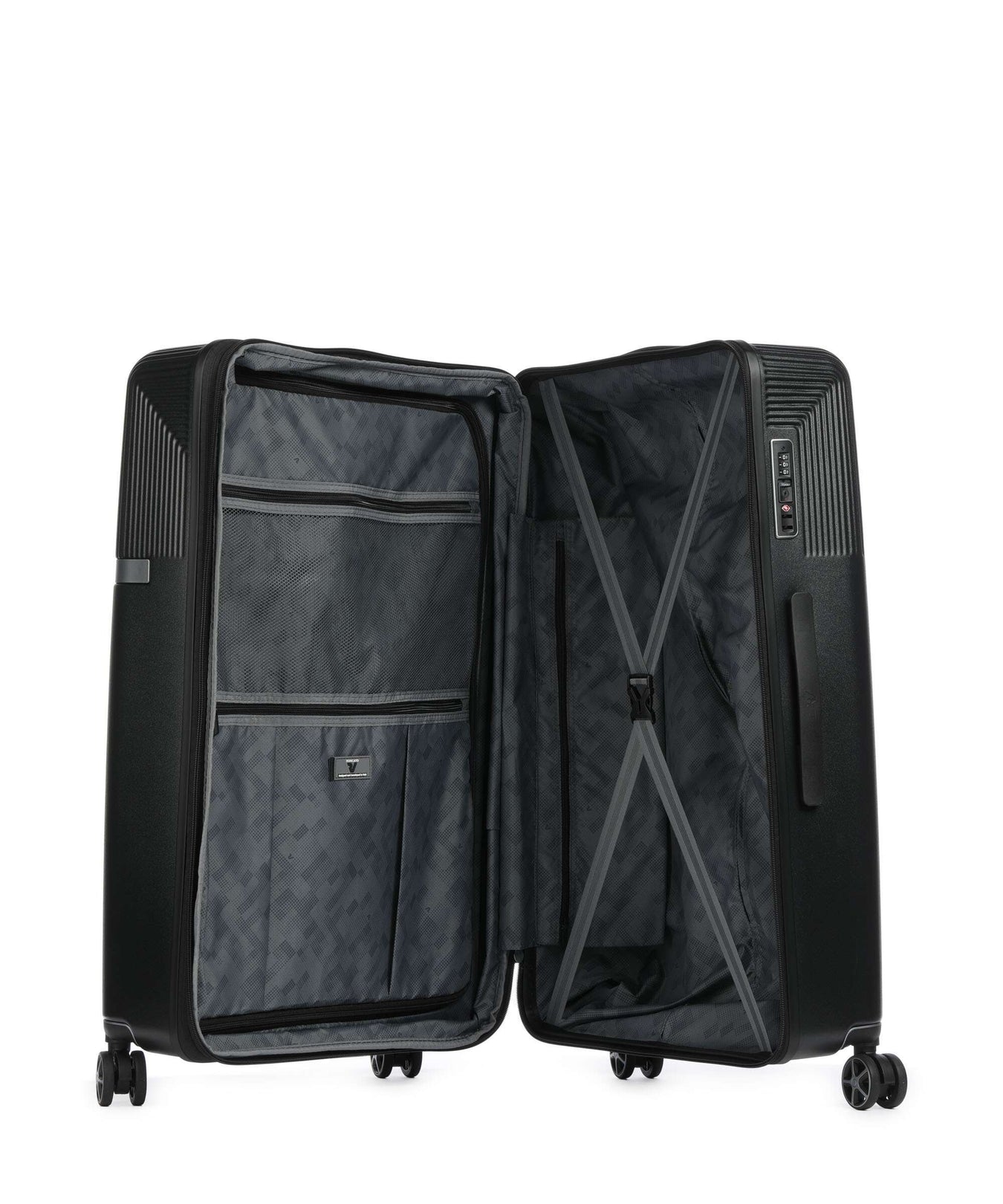 Roncato Airglam Spinner (4 wheels) nero