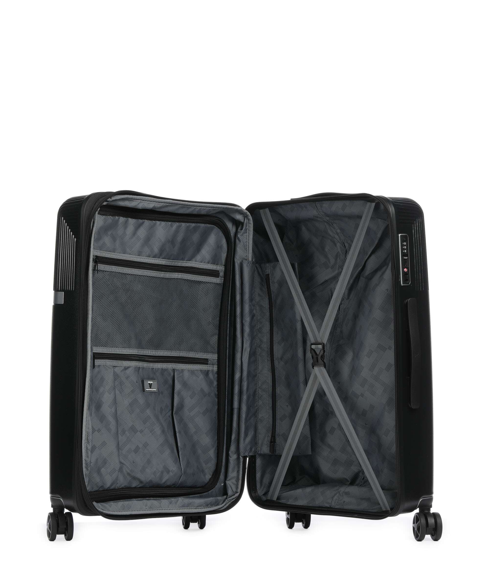 Roncato Airglam Spinner (4 wheels) nero