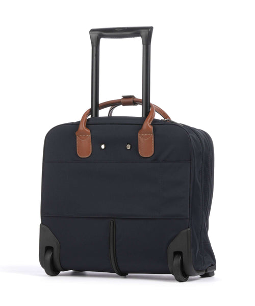 Brics X-Collection Rolling briefcase ocean blue