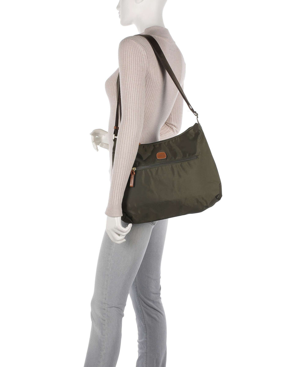 Brics X-Collection Hobo bag olivgruen