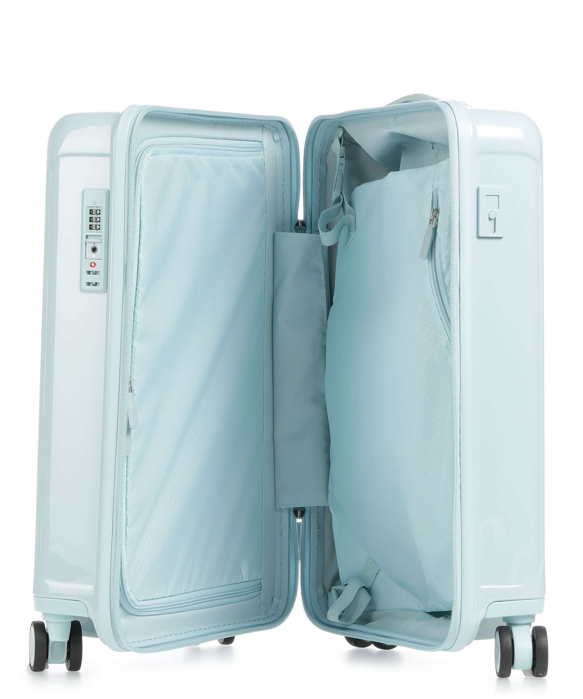 Brics Positano Spinner (4 wheels) hellblau