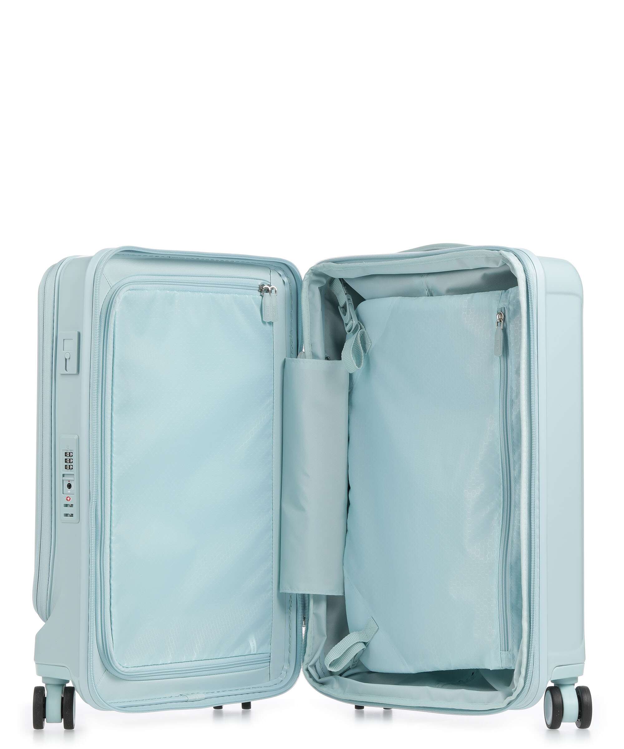 Brics Positano Spinner (4 wheels) hellblau