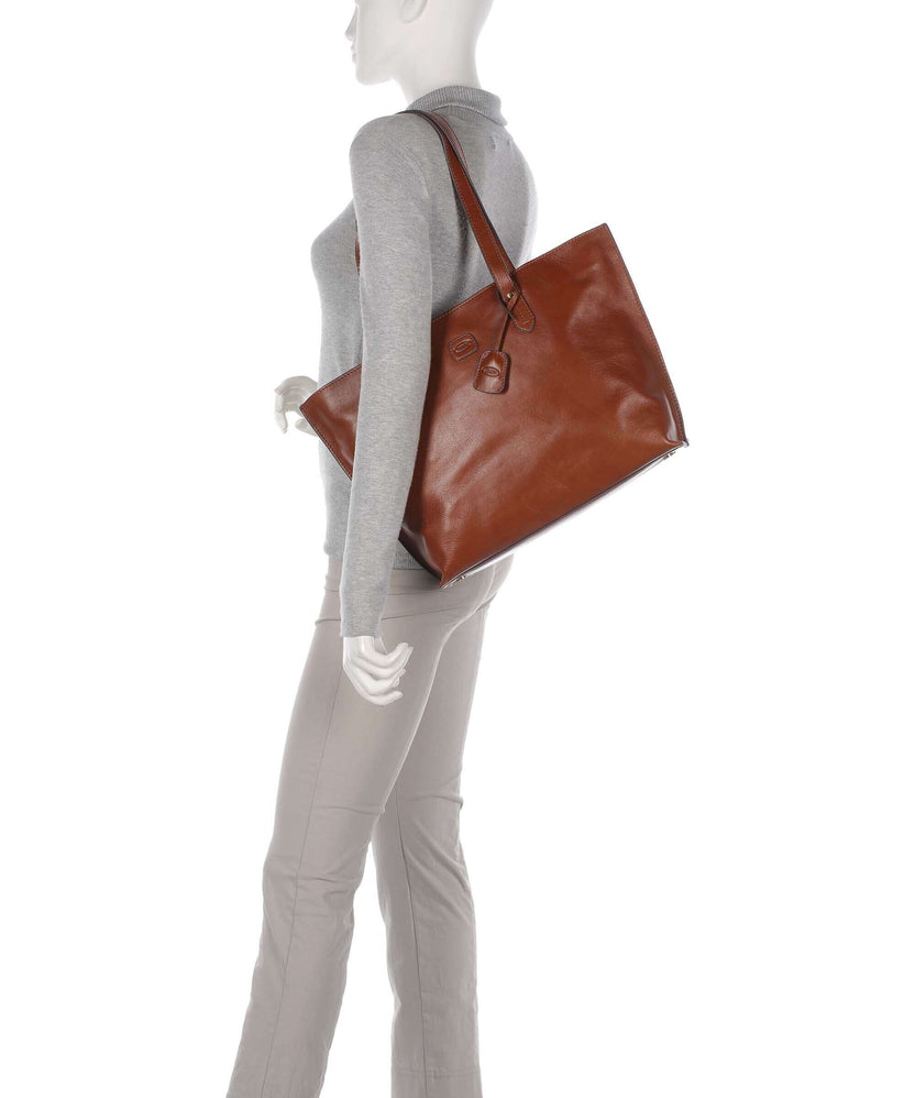 Brics Volterra L Tote bag tobacco