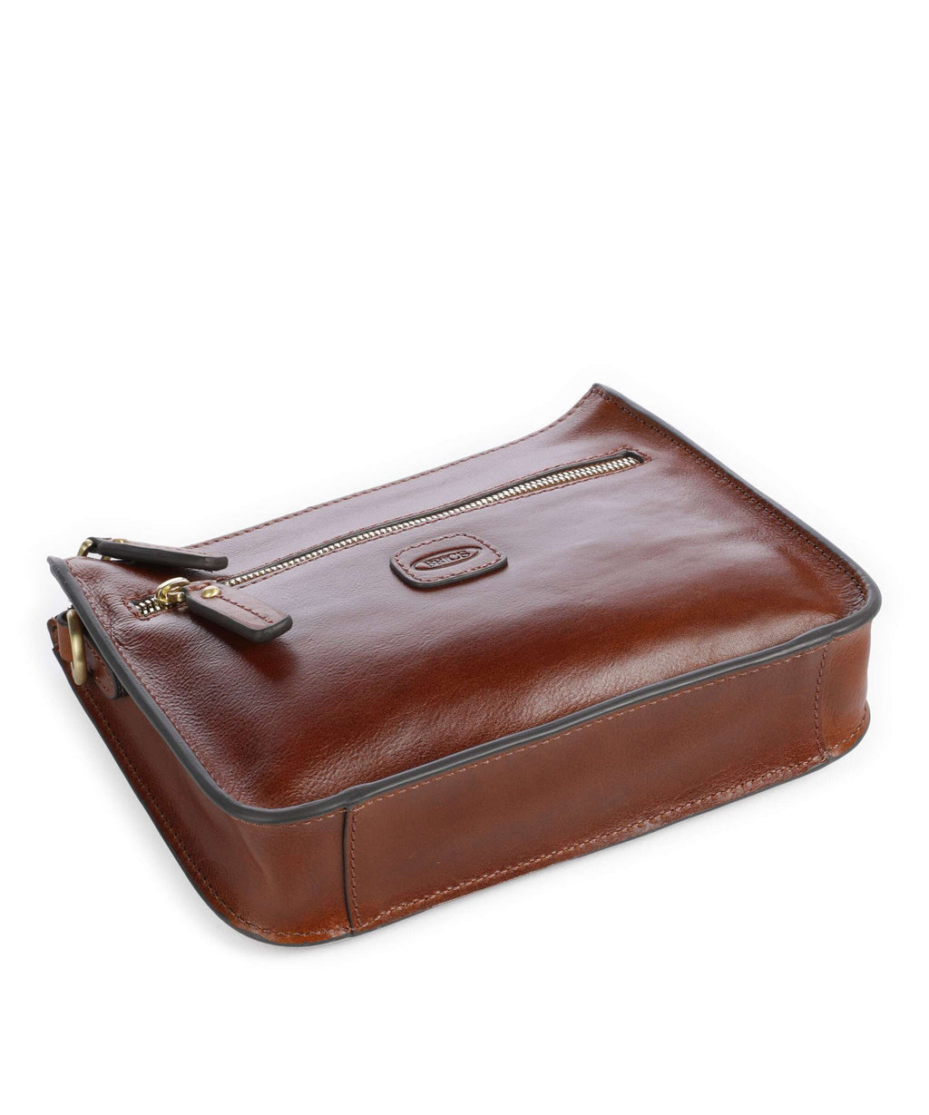 Brics Volterra S Crossbody bag tobacco