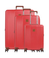 Brics Ferrara Juego de maletas (4 ruedas) red