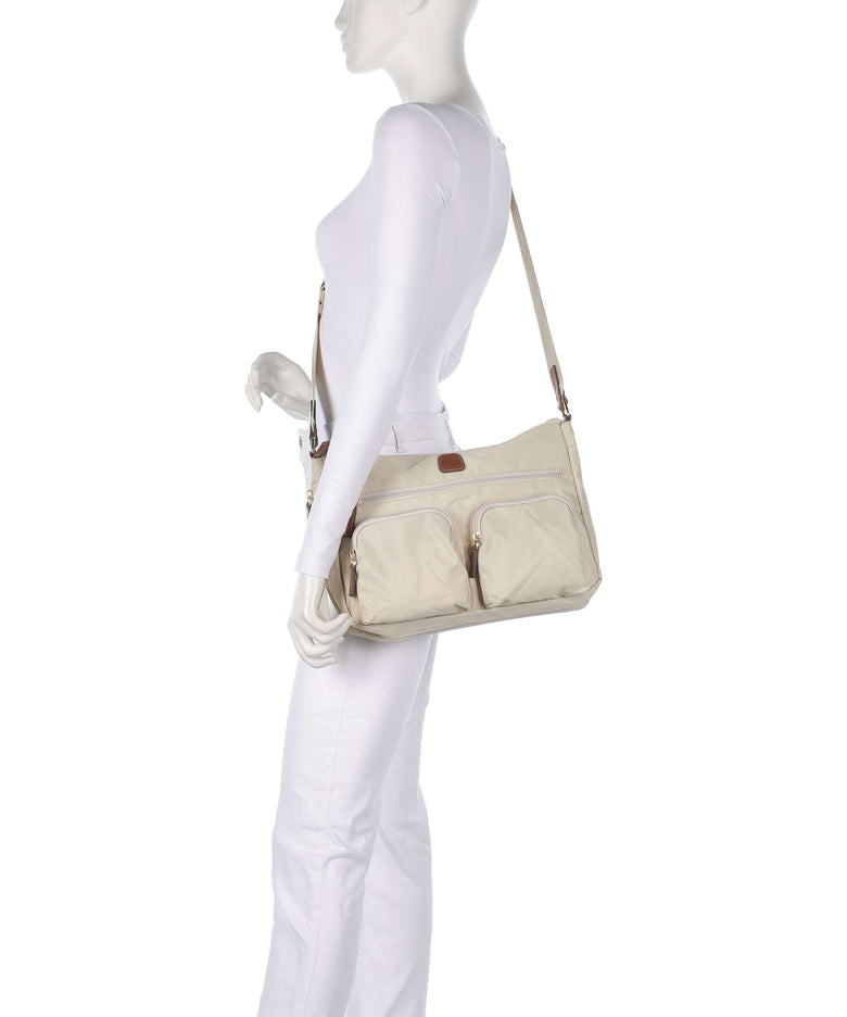 Brics X-Collection Shoulder bag beige
