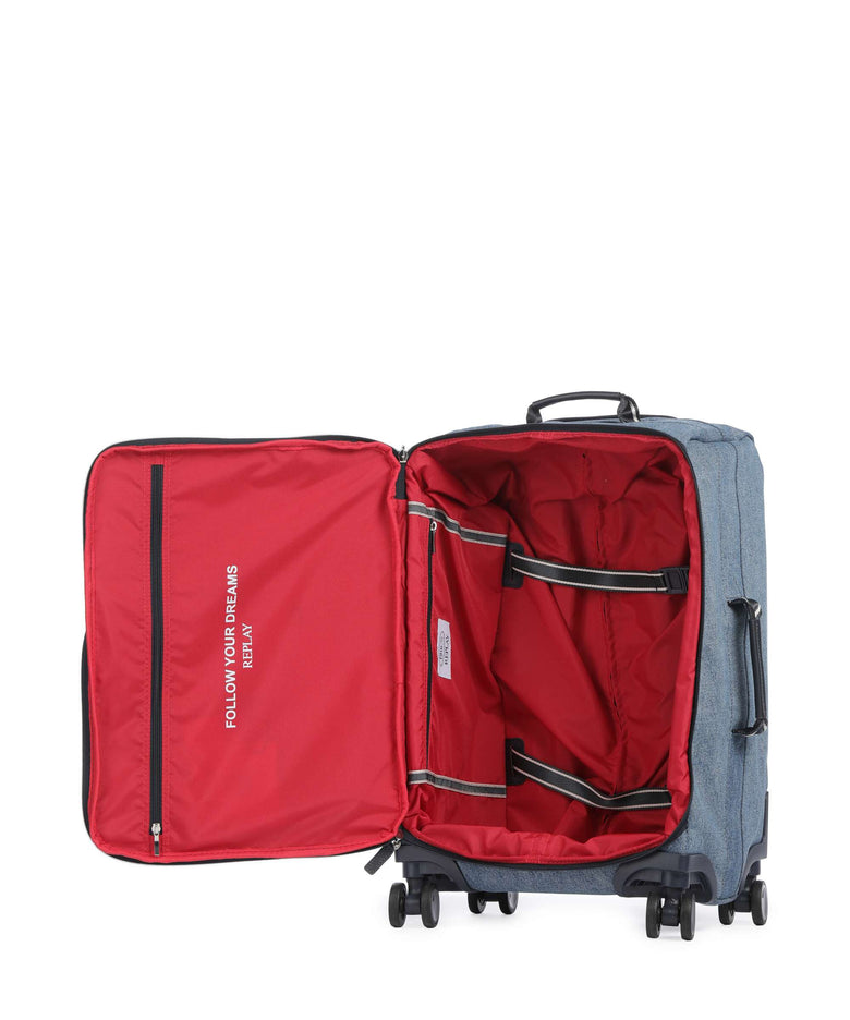 Brics Replay Spinner (4 wheels) light denim