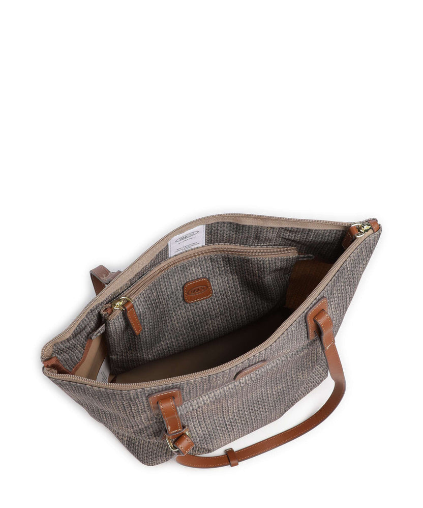 Brics X-Collection M Tote bag wool nut