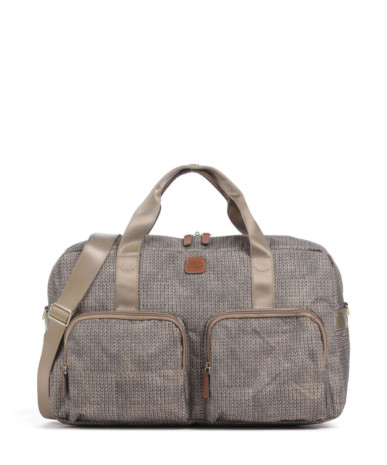 Brics X-Collection Weekend bag wool nut