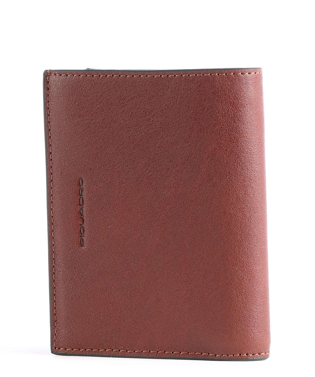 Piquadro Black Square Wallet tabacco