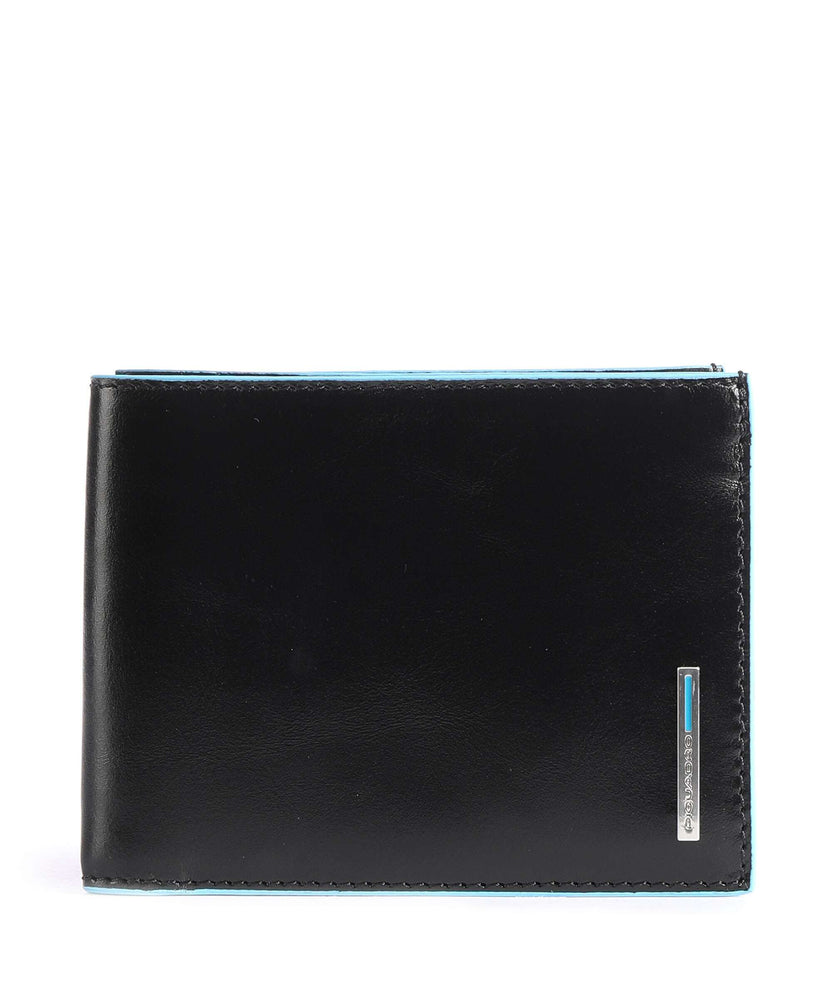 Piquadro Blue Square RFID Credit card holder black