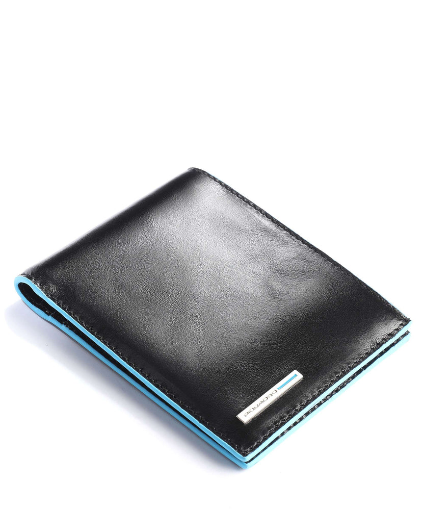 Piquadro Blue Square RFID Credit card holder black