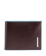 Piquadro Blue Square RFID Tarjetero mahogany