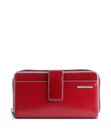 Piquadro Blue Square RFID Monedero red