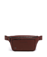 Piquadro Black Square Riñonera tobacco