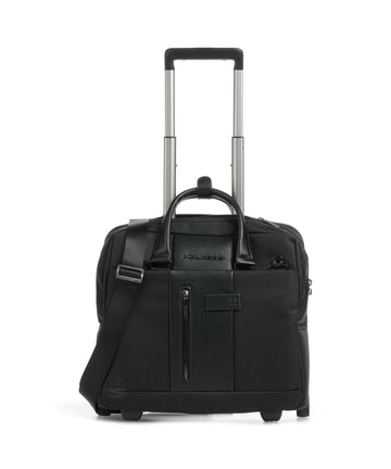 Piquadro Brief 2 Maletín con ruedas black