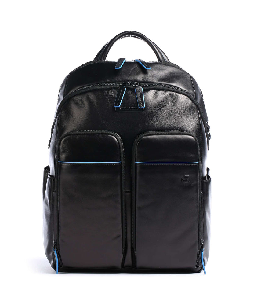 Piquadro Blue Square Revamp RFID Laptop backpack black