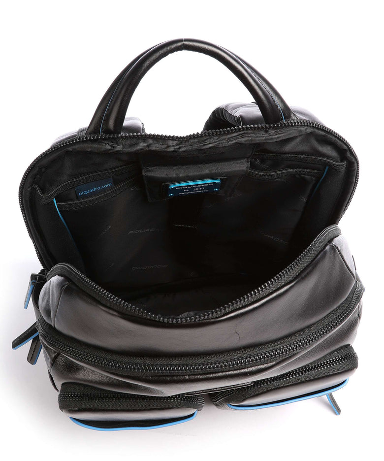 Piquadro Blue Square Revamp Laptop backpack black