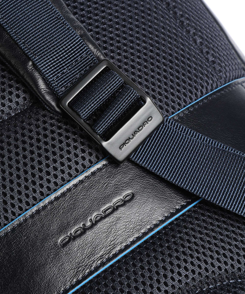 Piquadro Blue Square Revamp Laptop backpack blue