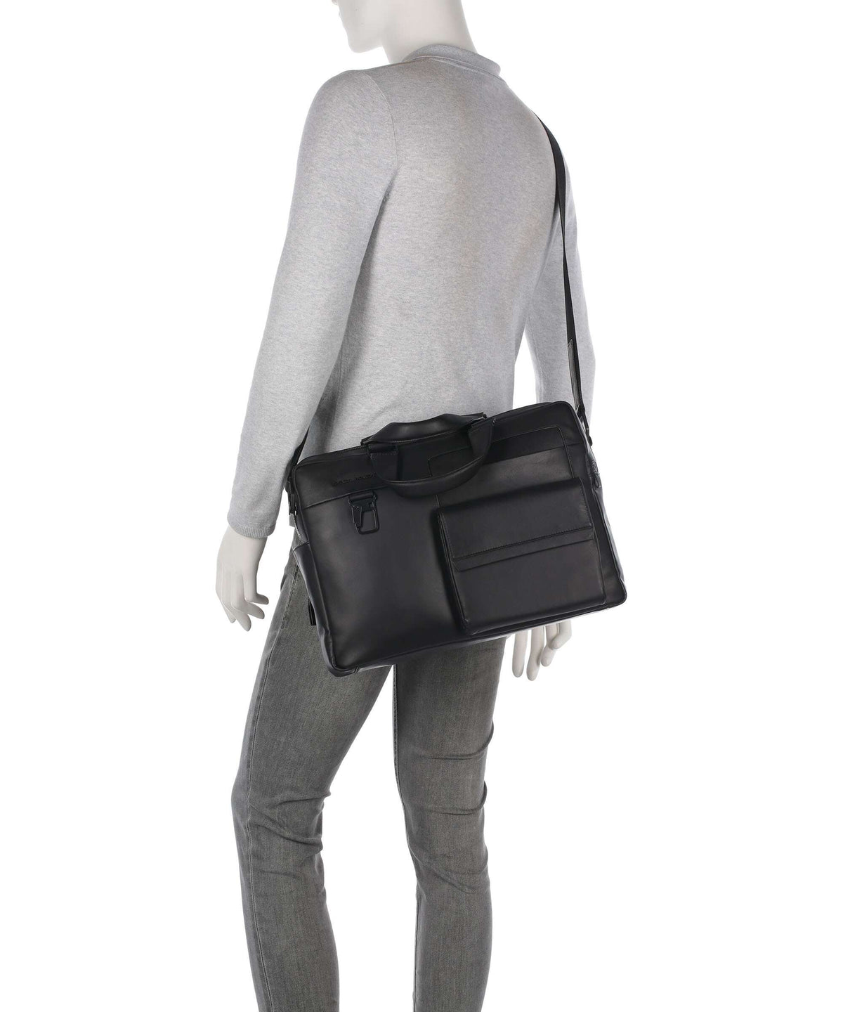 Piquadro Finn Briefcase nero