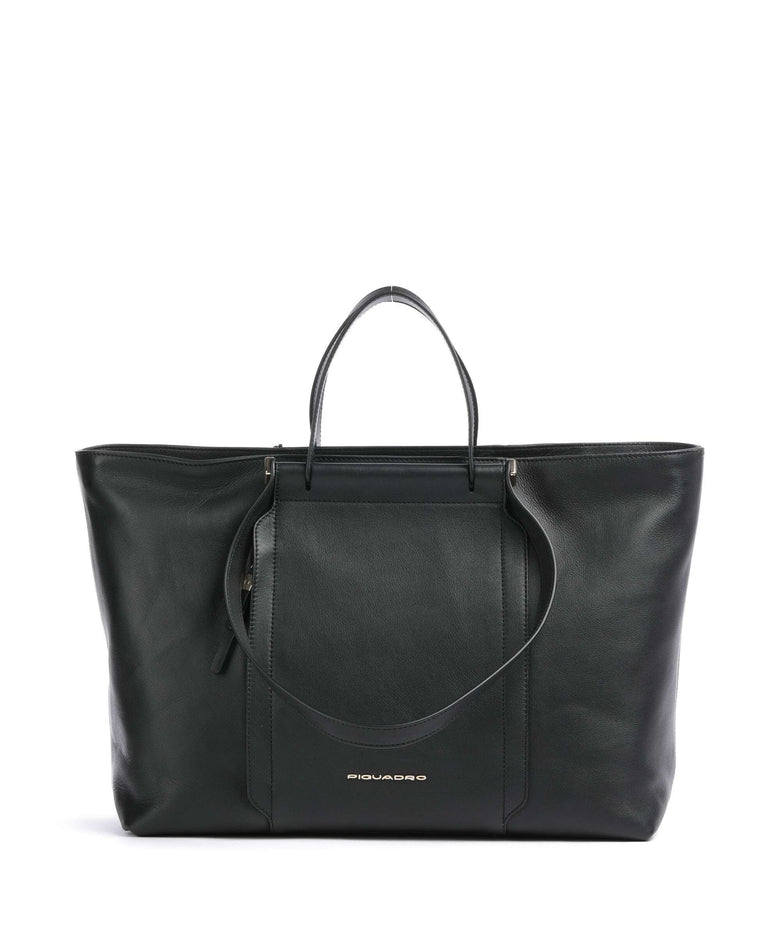 Piquadro Circle Tote bag nero