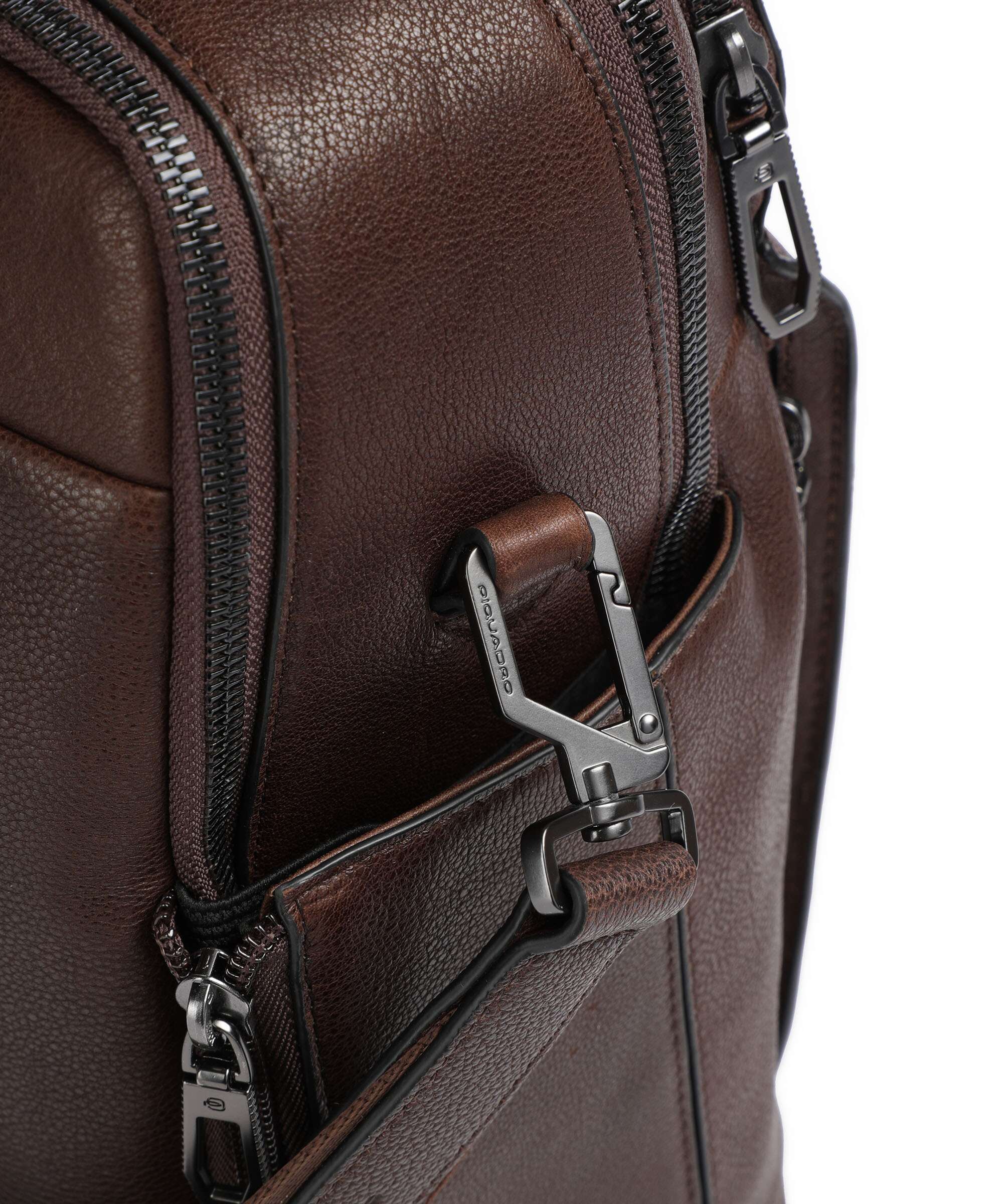 Piquadro Wollem Laptop bag testa moro