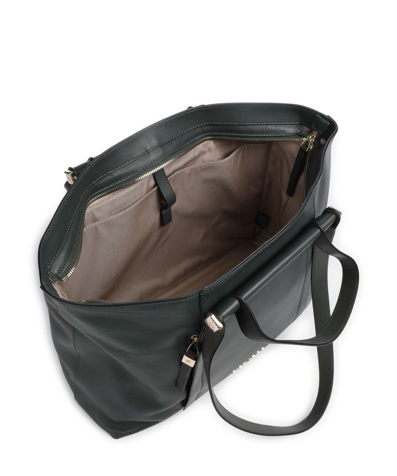 Piquadro Circle Tote bag verde bosco/verde oliva