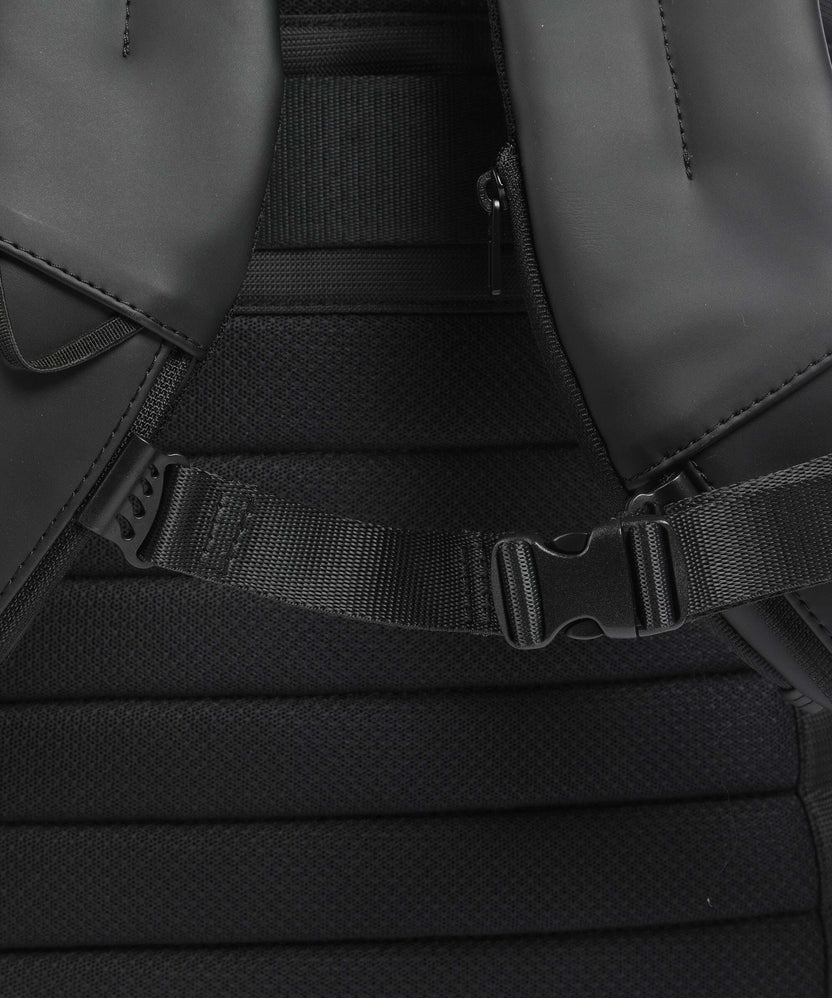 Piquadro Corner 2.0 Rolltop backpack nero
