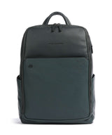 Piquadro Black Square Mochila verde bosco/verde oliva