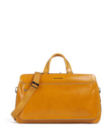 Piquadro Blue Square Bolsa de fin de semana giallo zafferano
