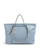Piquadro Circle Bolsa shopping light blue/beige