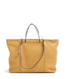 Piquadro Circle Bolsa shopping yellow/beige
