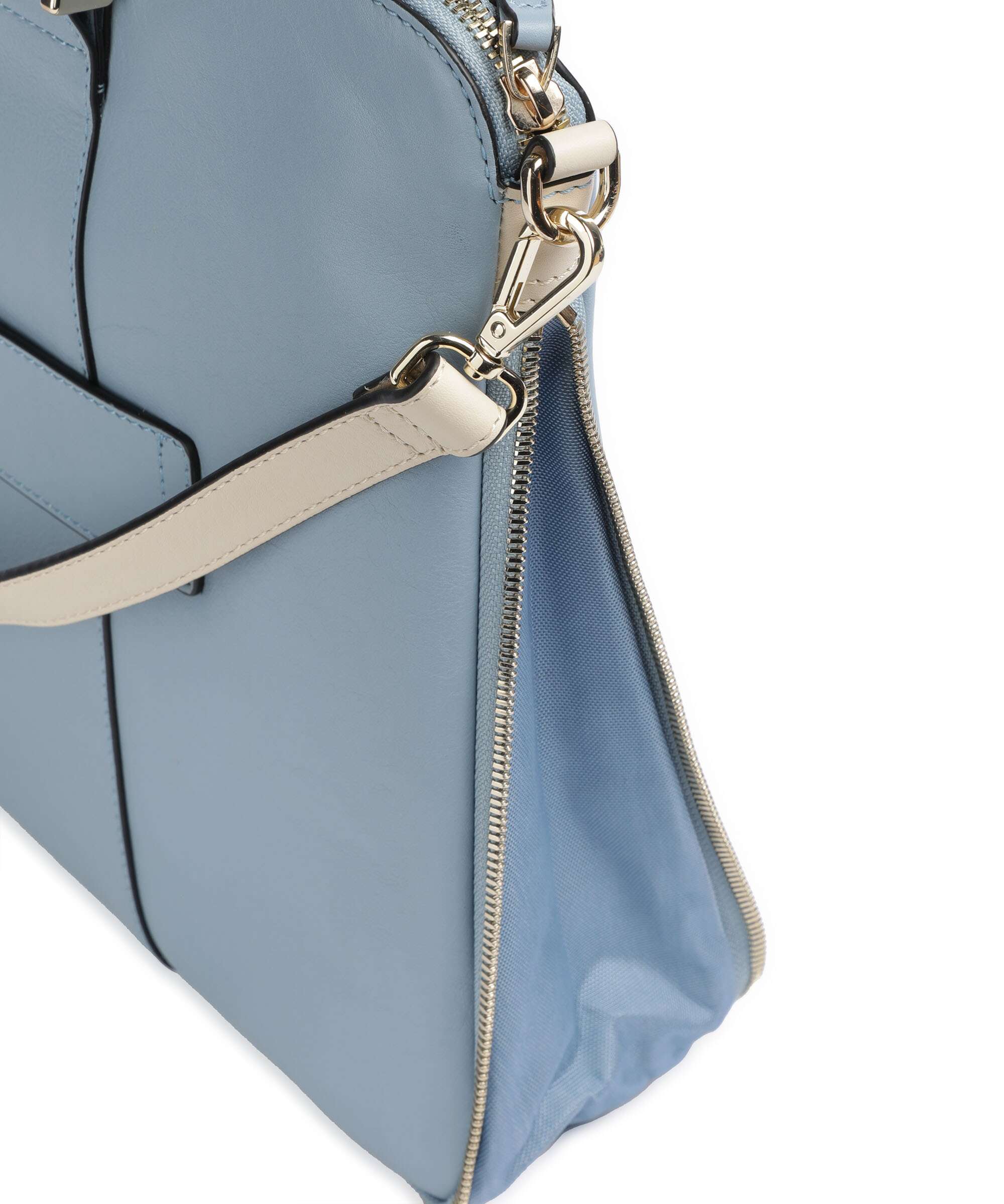 Piquadro Circle Briefcase light blue/beige