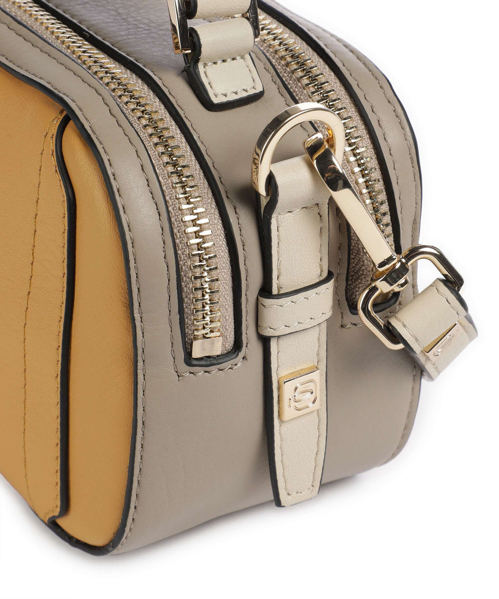 Piquadro W92 Crossbody bag yellow/beige