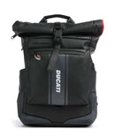 Piquadro Corner Special Ducati Mochila roll-top black