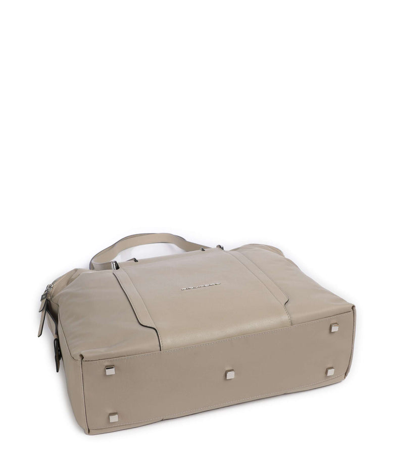 Piquadro W92T Tote bag beige