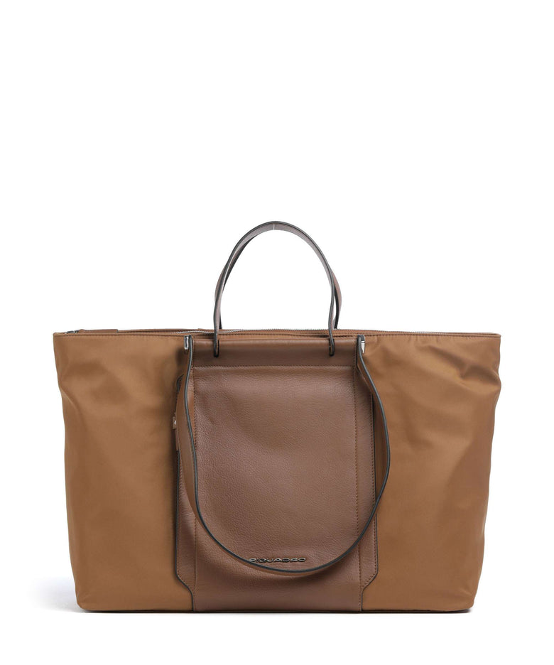Piquadro W92T Tote bag cuoio