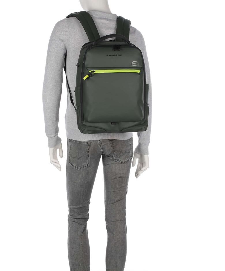 Piquadro C2OW Travel backpack verde