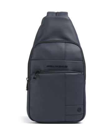 Piquadro W129W Mochila sling blu