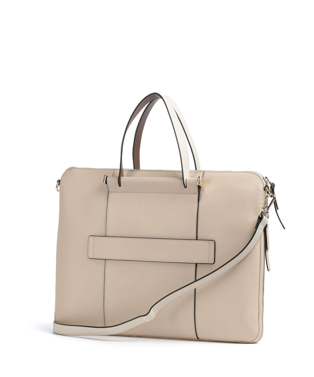 Piquadro W92T Briefcase beige/cuoio