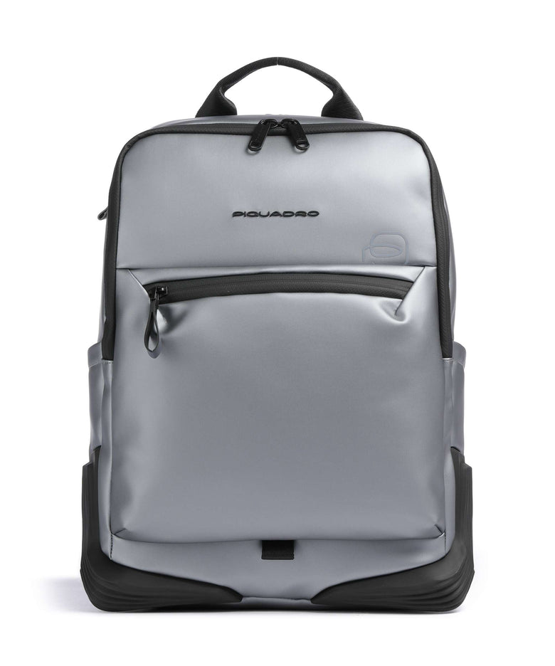 Piquadro Corner 2.0 Backpack metal grey