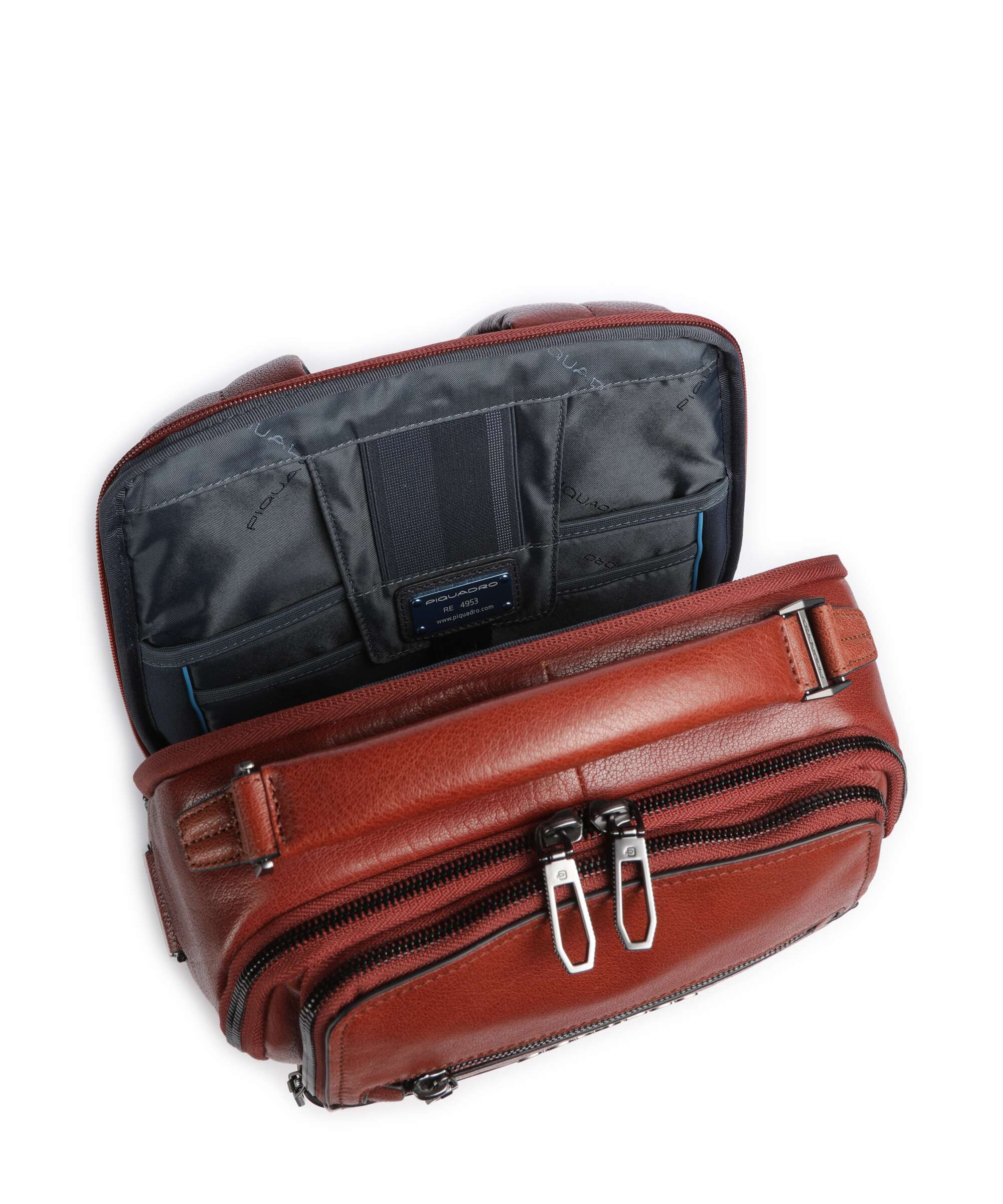Piquadro Solm Laptop backpack cuoio