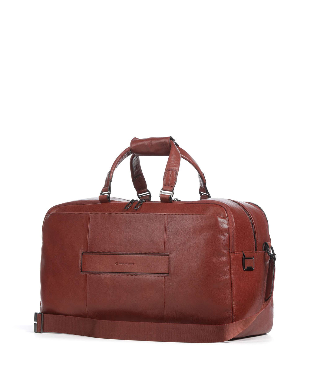 Piquadro Solm Weekend bag cuoio