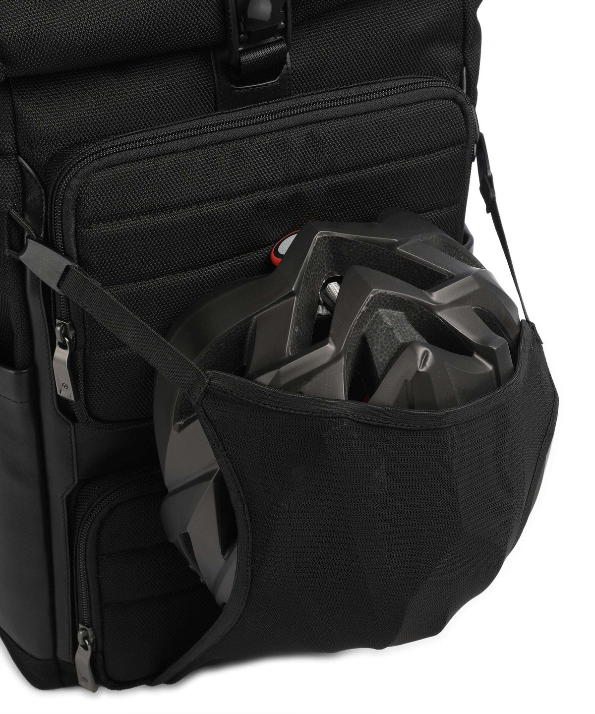 Piquadro Oberon 34 Rolltop backpack black