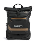 Piquadro Ducati C2OWD Rolltop backpack black/gold