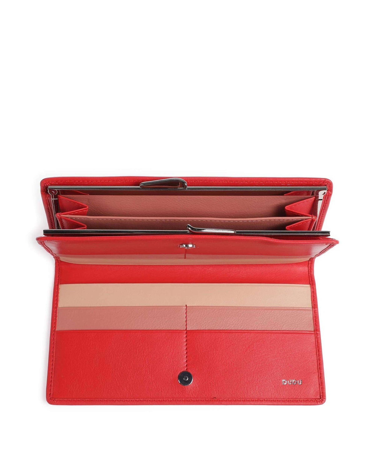DuDu Bags Chiloè RFID Wallet flame red