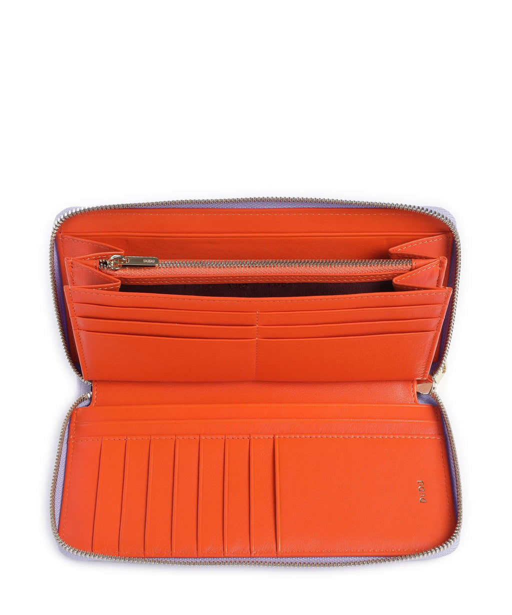 DuDu Bags Up RFID Wallet lilac/orange