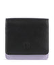 DuDu Bags Flores RFID Monedero black lavender