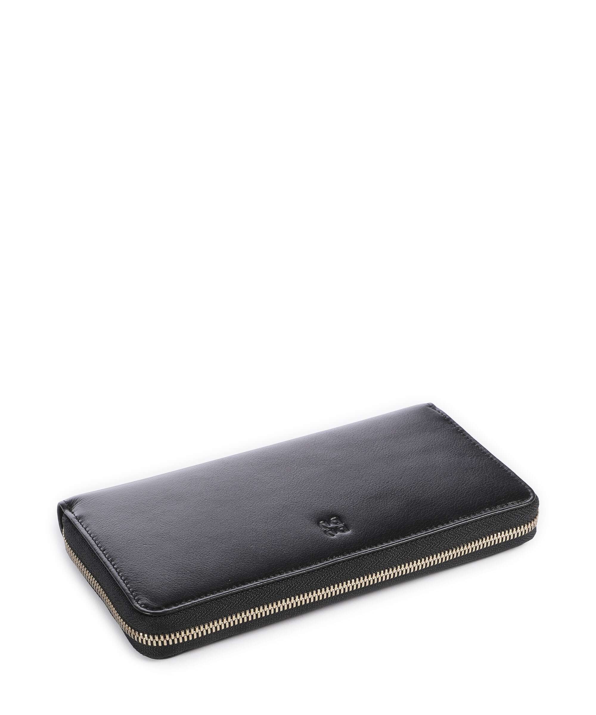 DuDu Bags Ustica Wallet black lavander
